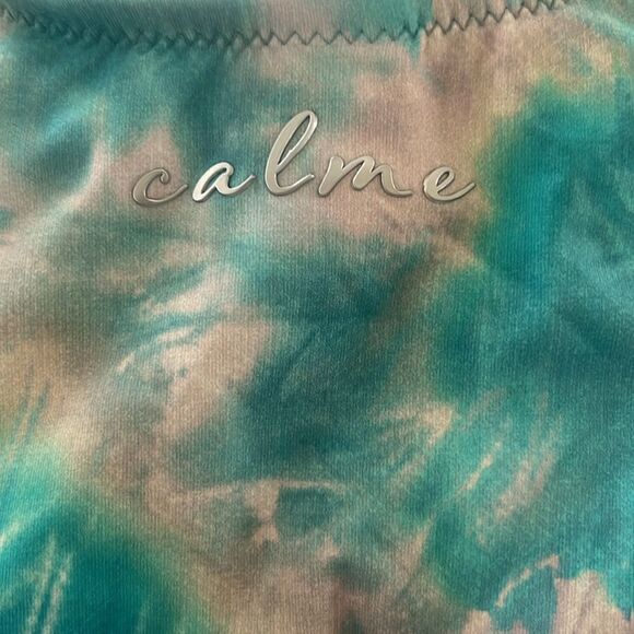 NWT Johnny Was Calme Tank Tie Dye One Piece Swimsuit Medium - Picture 7 of 10